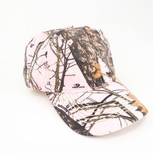 Mossy Oak Pink and Brown Camo Hat